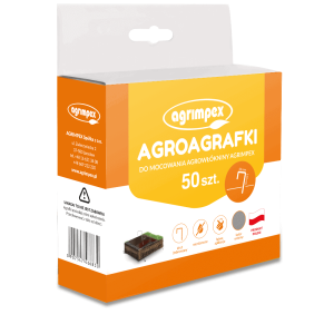 Agroagrafki do mocowania Agrowłókniny