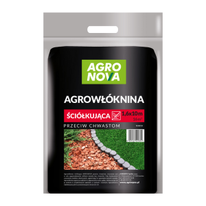 AGROWŁÓKNINA HOBBY ŚCIÓŁKUJĄCA AGRO NOVA CZARNA PAKIET 1.6X10
