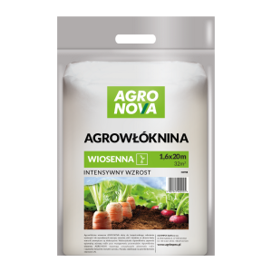 AGROWŁÓKNINA HOBBY OSŁANIAJĄCA WIOSENNA AGRO NOVA BIAŁA PAKIET 1.6X20