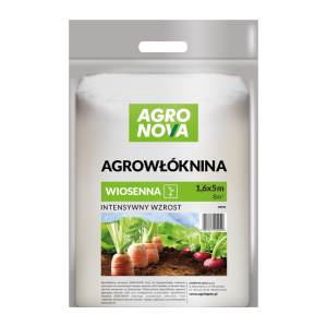 AGROWŁÓKNINA HOBBY OSŁANIAJĄCA WIOSENNA AGRO NOVA BIAŁA PAKIET 1.6X5