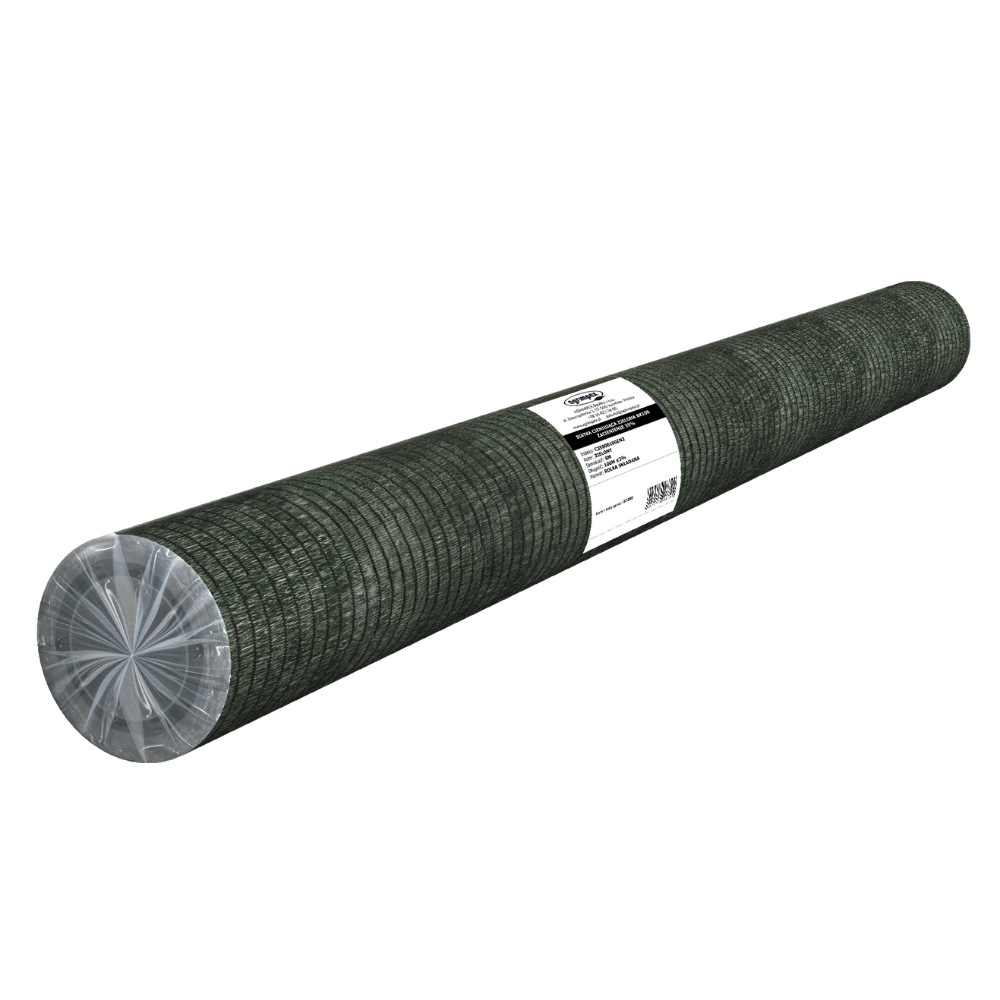 SIATKA CIENIUJĄCA ZIELONA ROLKA 1/3 8X100 ZACIENIENIE 35%