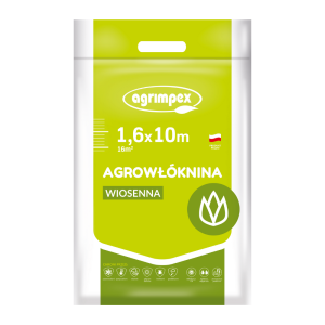 AGROWŁÓKNINA HOBBY OSŁANIAJĄCA WIOSENNA BIAŁA PAKIET 1.6X10 17G
