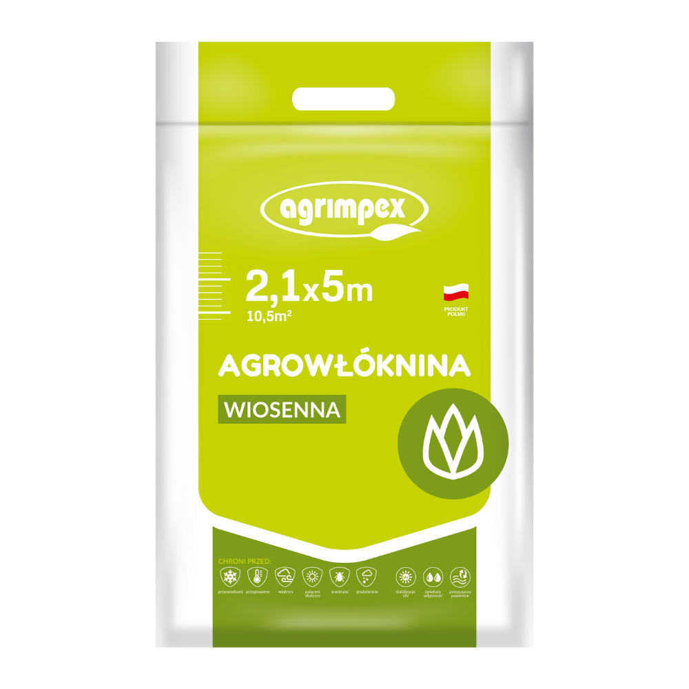 AGROWŁÓKNINA HOBBY OSŁANIAJĄCA WIOSENNA BIAŁA PAKIET 2.1X5 17G
