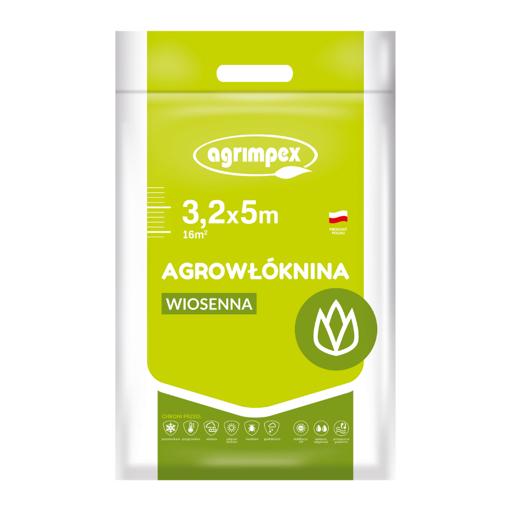 AGROWŁÓKNINA HOBBY OSŁANIAJĄCA WIOSENNA BIAŁA PAKIET 3.2X5 17G