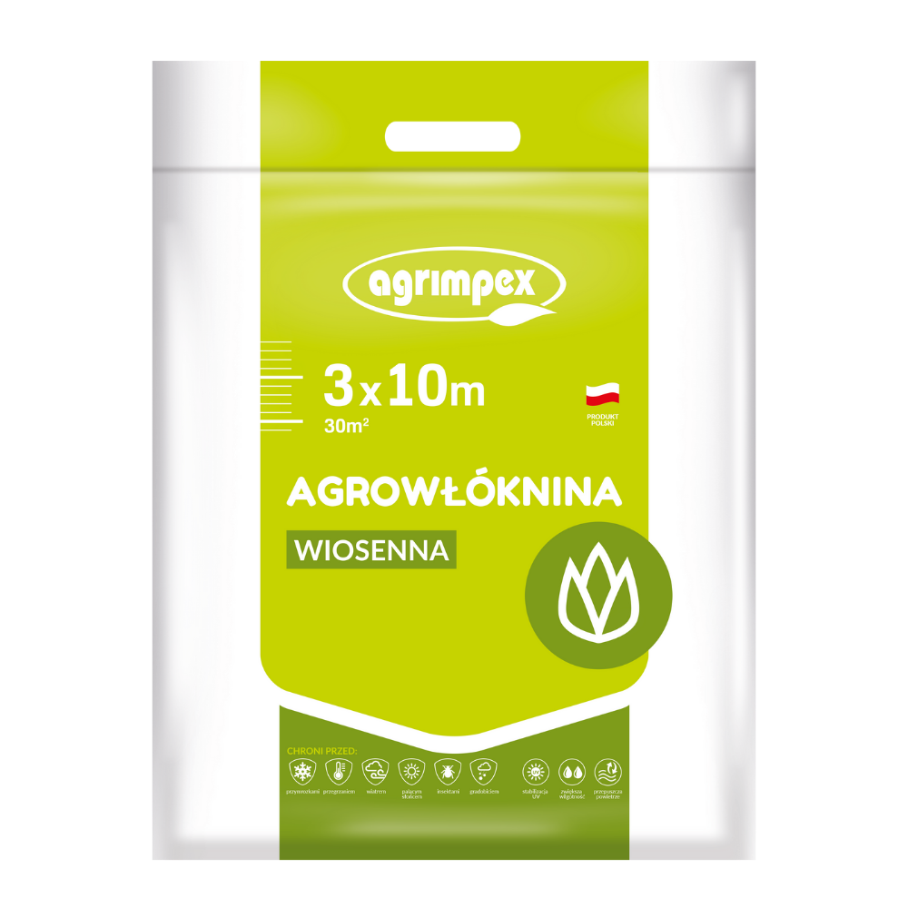 AGROWŁÓKNINA HOBBY OSŁANIAJĄCA WIOSENNA BIAŁA PAKIET 3X10 17G