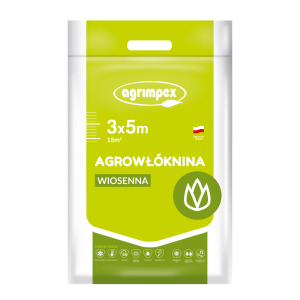 AGROWŁÓKNINA HOBBY OSŁANIAJĄCA WIOSENNA BIAŁA PAKIET 3X5 17G