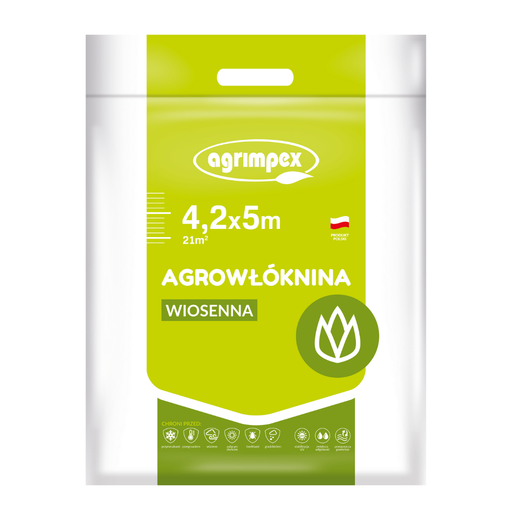 AGROWŁÓKNINA HOBBY OSŁANIAJĄCA WIOSENNA BIAŁA PAKIET 4.2X5 17G