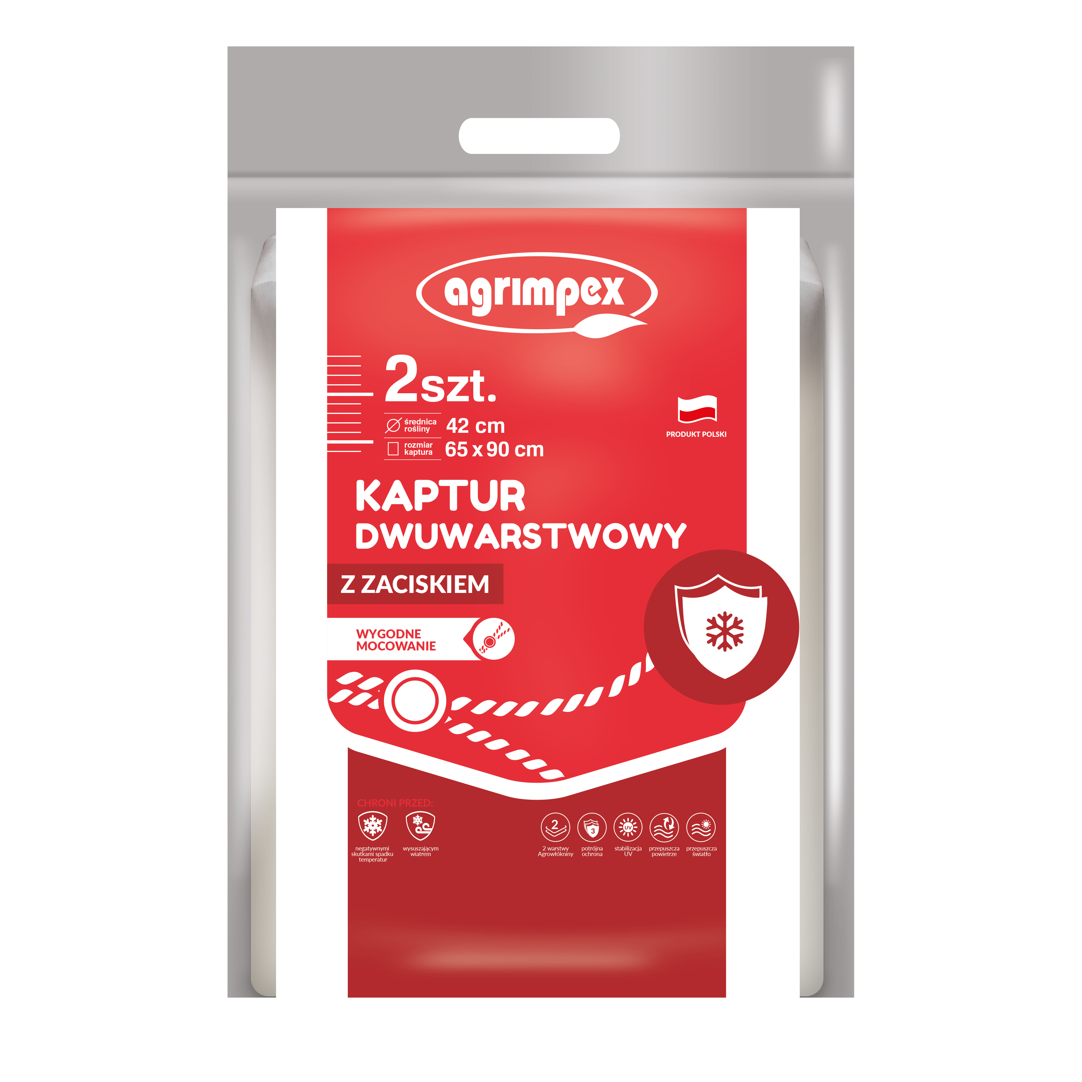 Kaptur ochronny dwuwarstwowy PLUS